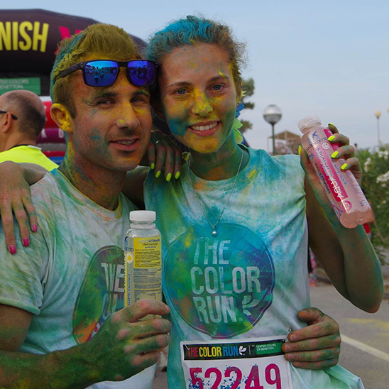 Color run carousel event image