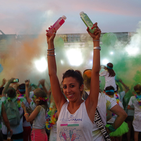 Color run carousel event image